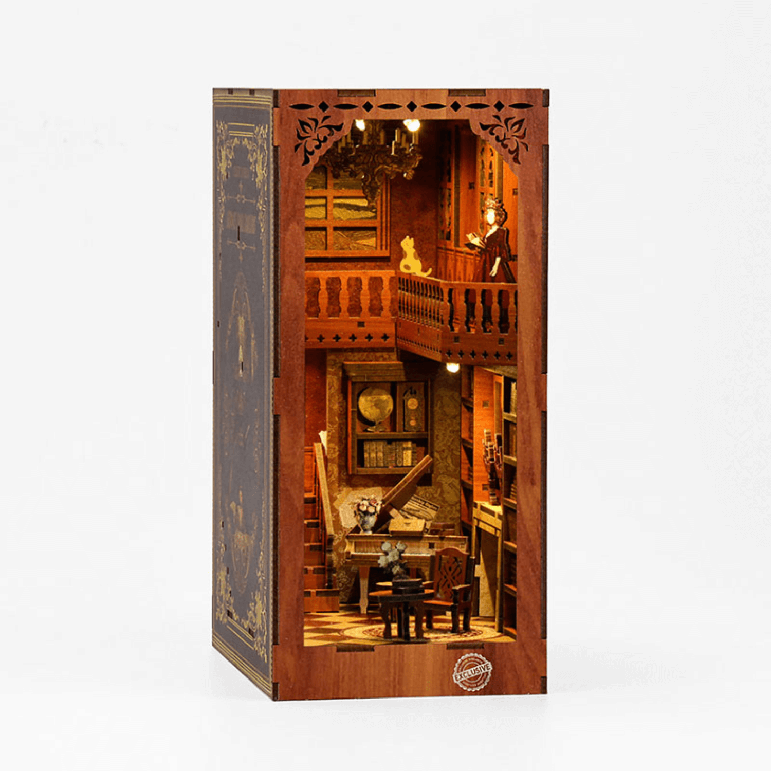 Book Nook La Petite Sirène – Maquette 3D En Bois, Tonecheer, Bleu