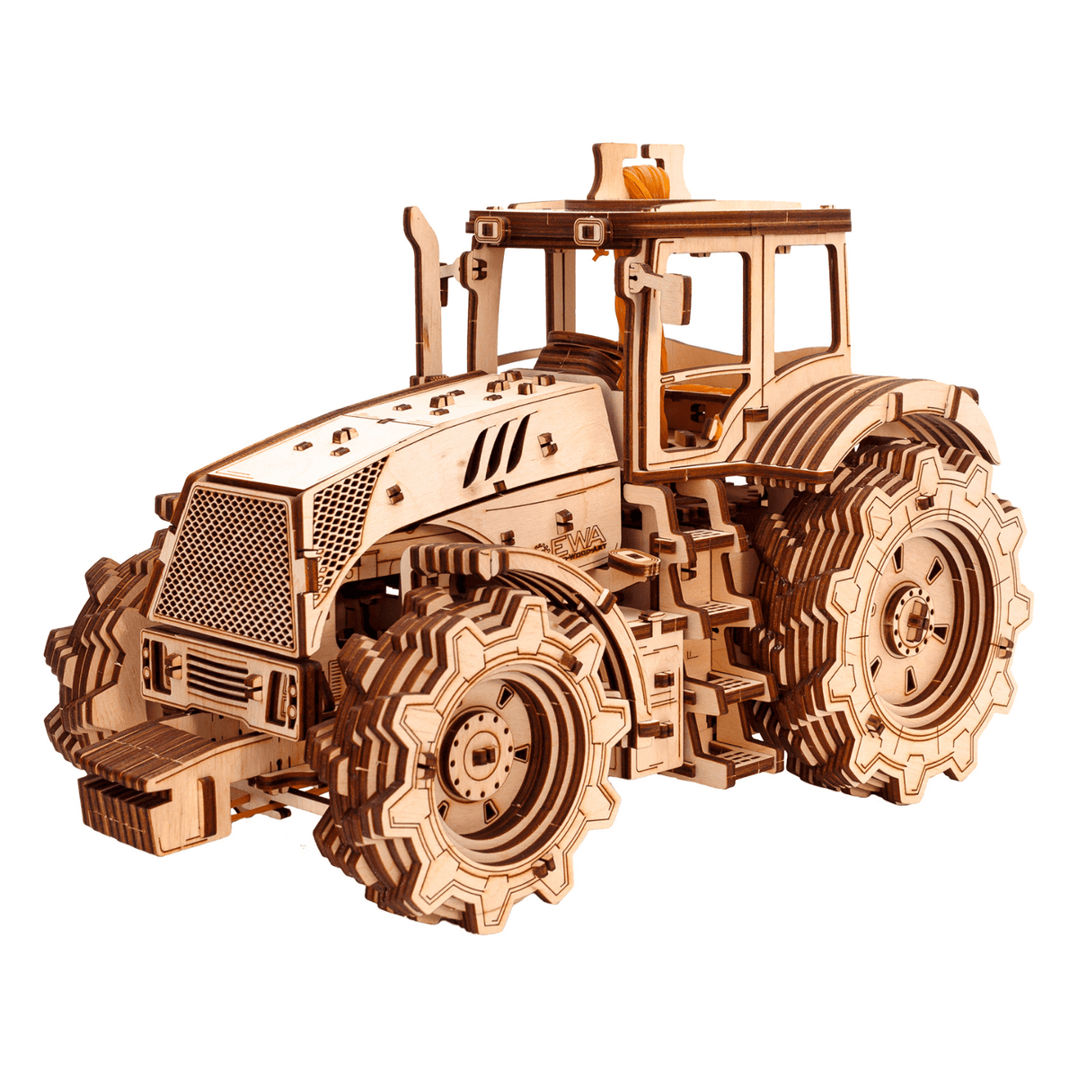 Puzzle Mécanique 3D Bois - Tracteur - ROKR